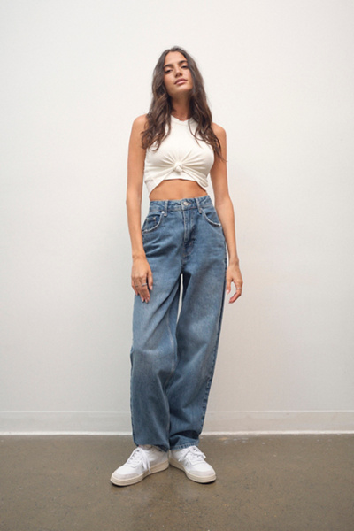 Bdg Vintage Feel High-waisted Baggy Jean In Tinted Denim ModeSens