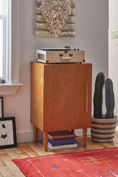 Crosley Media Stand In Light Brown