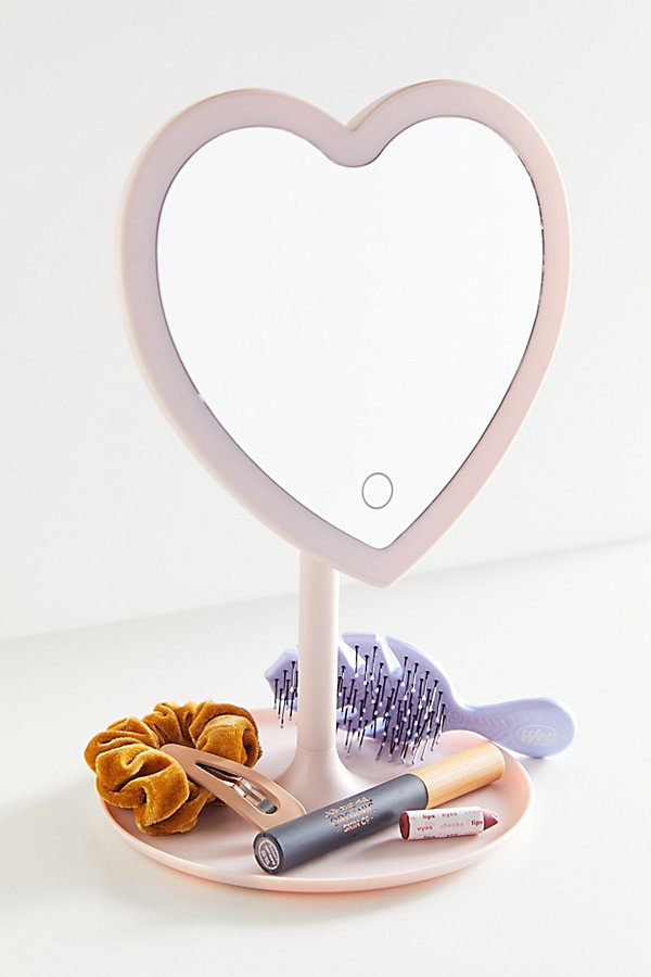 Urban Outfitters Uo Heartbeat Makeup Vanity Mirror In Neutral