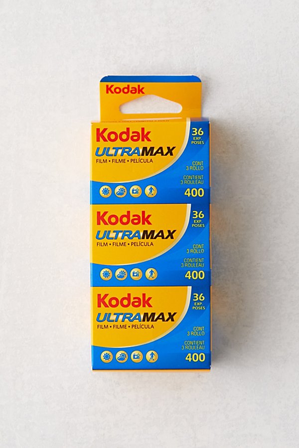 Kodak Ultramax 400 35mm Film 3-pack In Multi