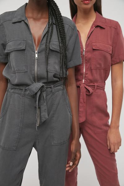 uo canvas flight jumpsuit