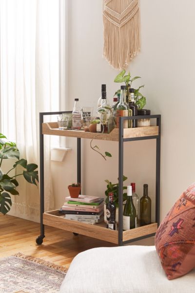 Urban Outfitters Kirby Bar Cart In Brown ModeSens