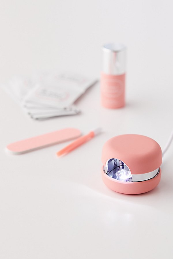 Le Mini Macaron Gel Manicure Kit - Rose Creme-pink