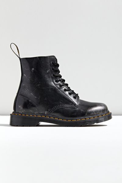 Dr. Martens' 1460 Pascal Italian Brush Boot In Black