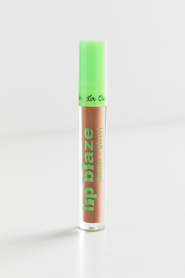 Lime Crime Lip Blaze Liquid Cream Lipstick In Fern