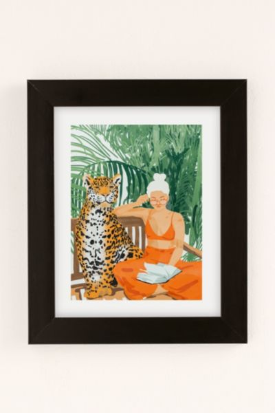 83 Oranges Jungle Vacay Art Print