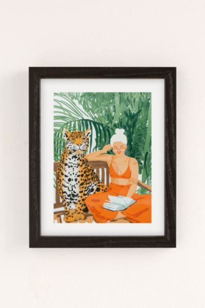 83 Oranges Jungle Vacay Art Print