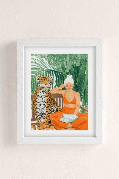83 Oranges Jungle Vacay Art Print