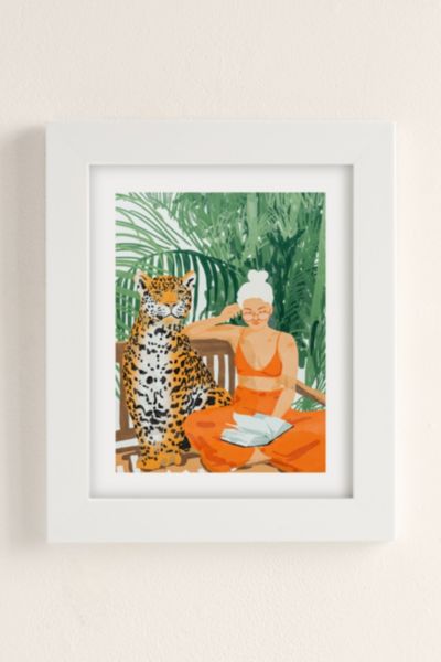 83 Oranges Jungle Vacay Art Print