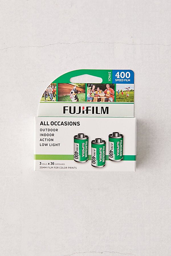Fujifilm Fujicolor Superia X-tra 400 35mm Film 3-pack In Multicolor