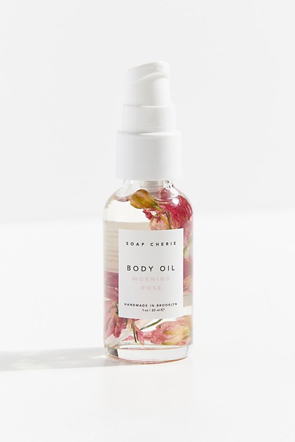 Soap Cherie Body Oil Mini In Morning Rose
