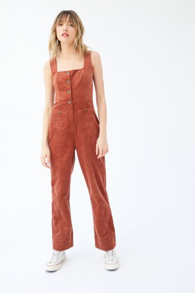 urban outfitters red jumpsuit