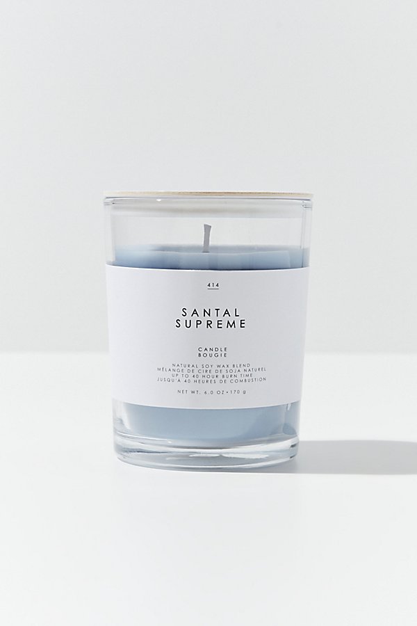 Gourmand Soy Wax Candle In Santal Supreme
