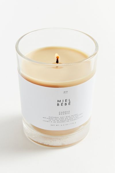 Gourmand Soy Wax Candle In Miel Bebe