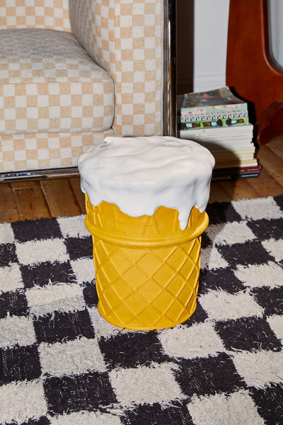 Rotary Hero Giant Food Stool In Pineapple | ModeSens