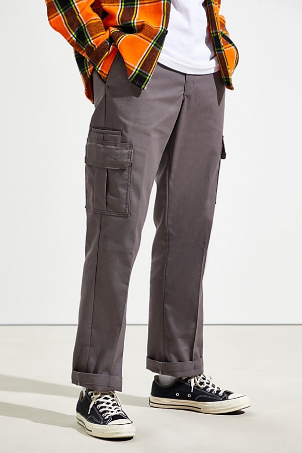 Dickies Twill Cargo Pant In Grey
