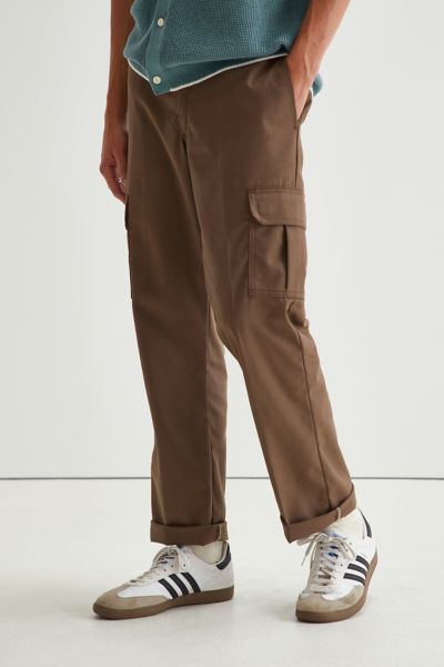 dickies twill cargo pant dark green