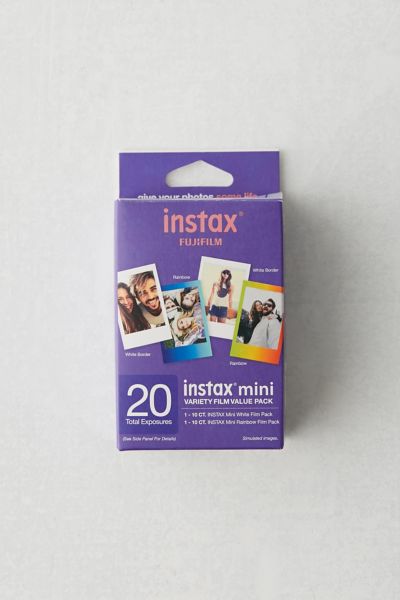 Fujifilm Instax Mini Instant Film - Twin Pack In Multicolor