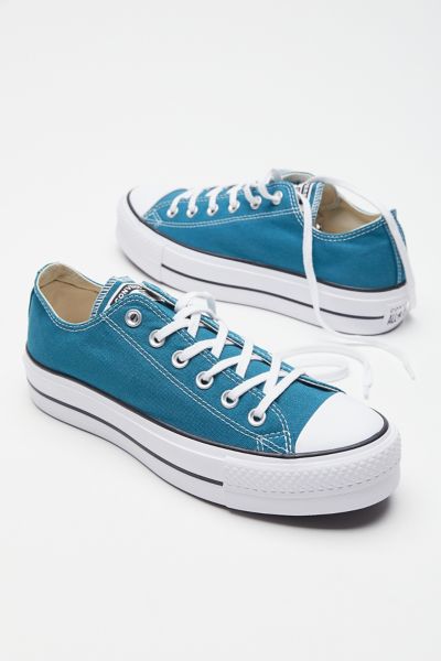 Converse Chuck Taylor(r) All Star(r) Move Low Top Platform Sneaker In Turquoise
