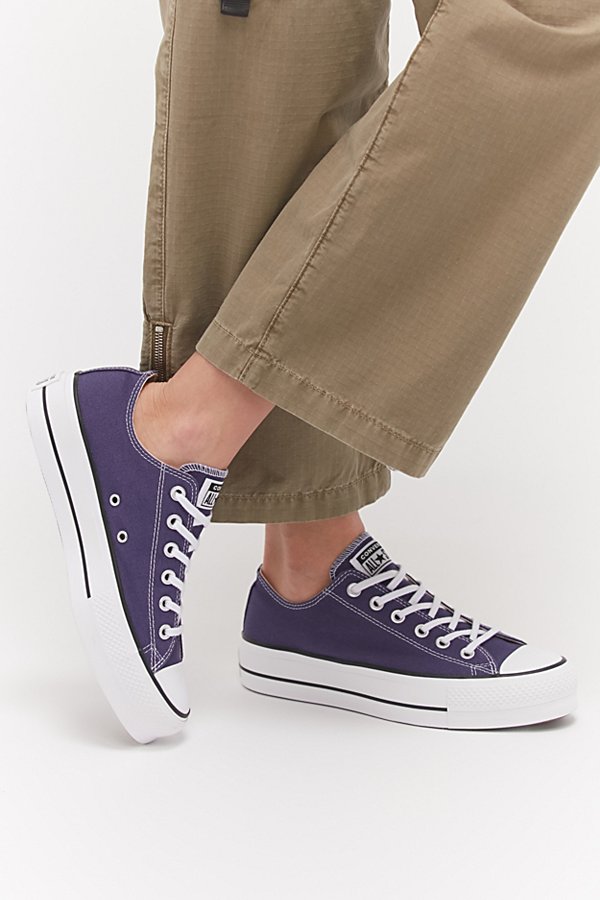 Converse Chuck Taylor All Star Seasonal Color Platform Sneaker In Purple