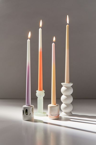 Urban Outfitters Ombre Taper Candle Set In Multi