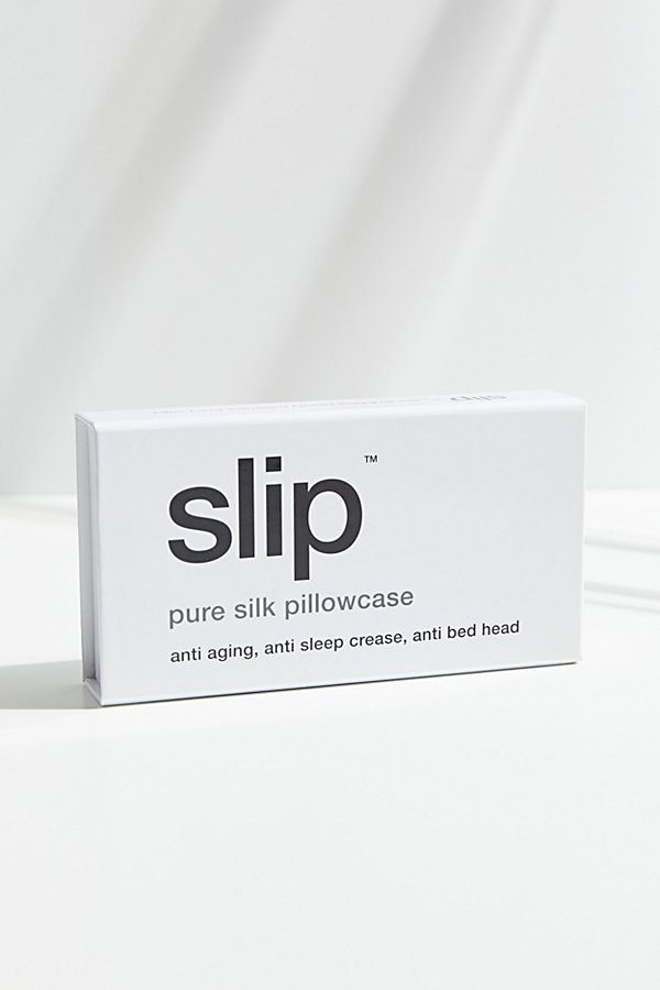 Slip King-sized Silk Pillowcase In White