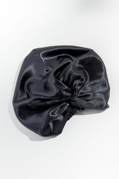 Slip Pure Silk Hair Wrap In Black