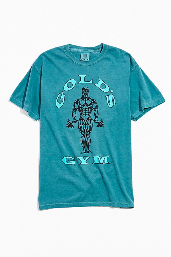 URBAN OUTFITTERS GOLD'S GYM PIGMENT DYE TEE