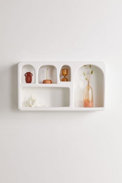 Urban Outfitters Isobel Wall Shelf In White