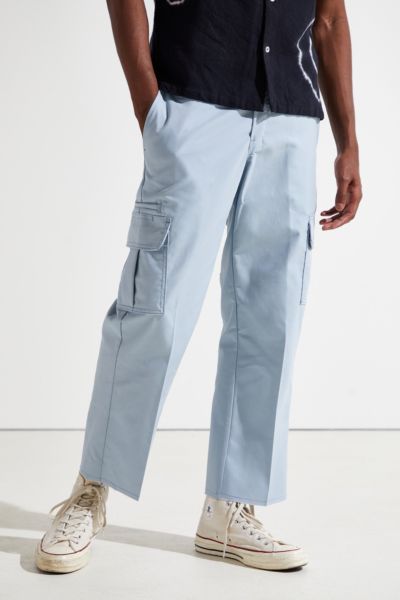 Dickies Uo Exclusive Cutoff Cotton Cargo Pant In Medium Blue