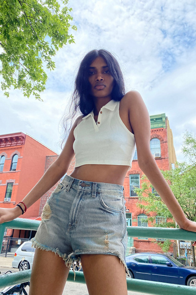 bdg girlfriend high rise shorts