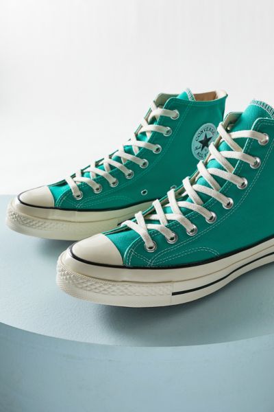 Converse Chuck 70 Recycled Canvas Hi Sneaker In Turquoise