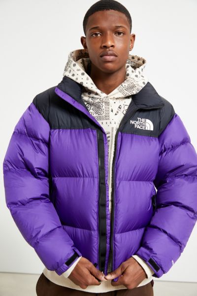 The North Face 1990 Retro Nupste Puffer Jacket In Purple ModeSens