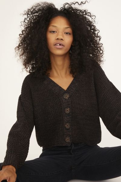 urban outfitters black cardigan