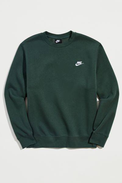 Dark green nike sweatshirt hot sale