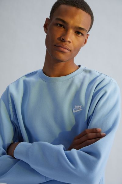 Nike Sportswear Club Fleece Crew Neck Sweatshirt In Slate