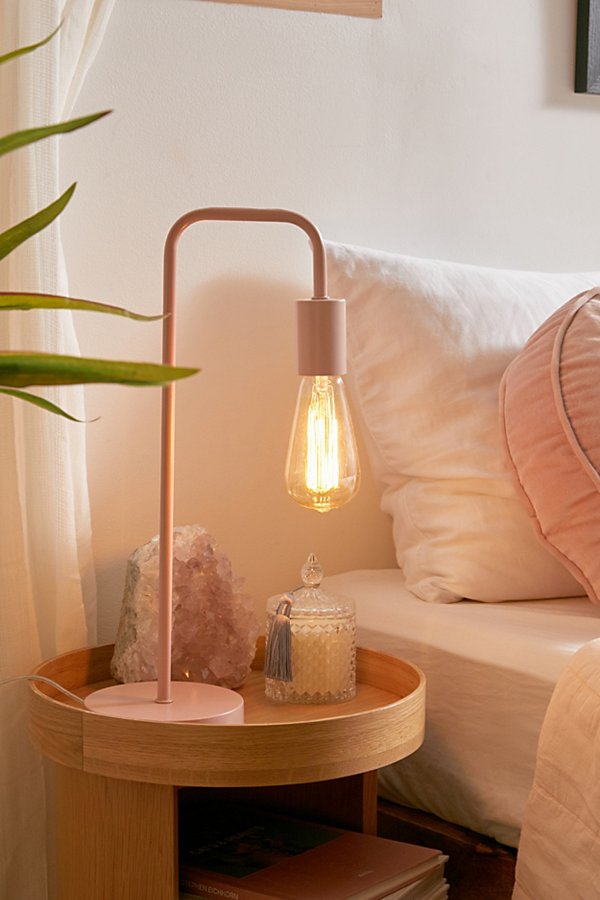 Urban Outfitters Willow Usb Desk Lamp In Rose