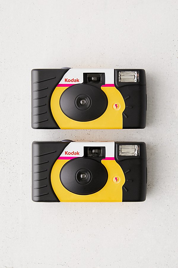 Kodak Powerflash Disposable Camera - Set Of 2 In Yellow