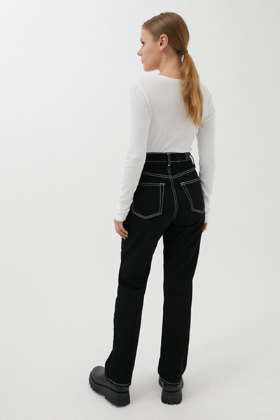 Bdg High-waisted Cowboy Jean In Black ModeSens