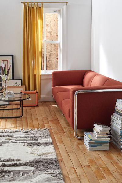 Urban Outfitters Selene Sofa In Rust