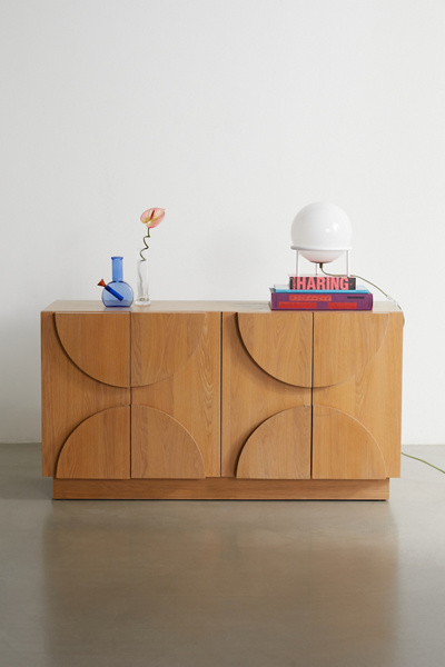 URBAN OUTFITTERS TABITHA CREDENZA IN BROWN AT URBAN OUTFITTERS