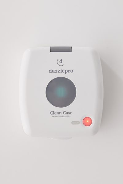 Dazzlepro Clean Case Uv Dental Sanitizer In White