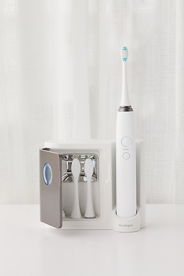 Dazzlepro Elements Sonic Toothbrush With Uv Sanitizing Charging Base In Charcoal