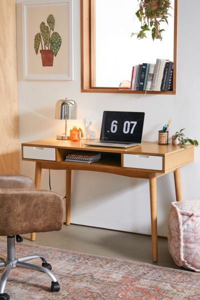Urban Outfitters Perri Desk In Natural
