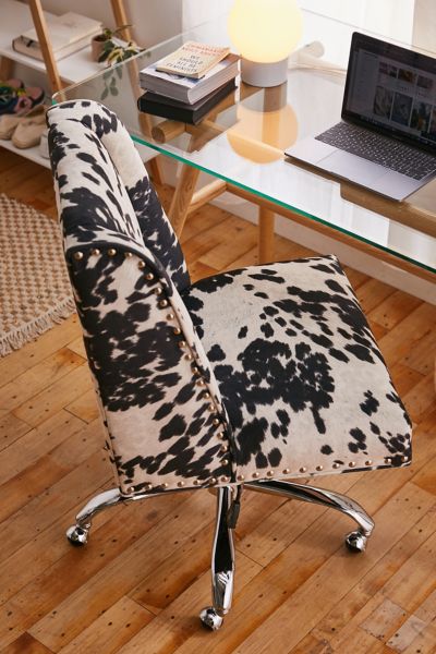 URBAN OUTFITTERS DON OFFICE CHAIR IN WHITE AT URBAN OUTFITTERS 57831794