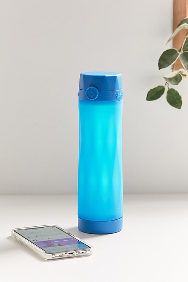 Tracks Water Intake Hidrate Spark 3 Smart Water Bottle 20 oz BPA Free Blue