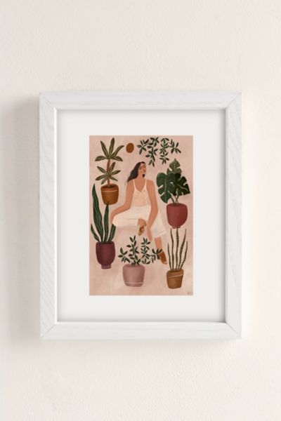 Maggie Stephenson One Is Good, More Is Better Art Print In White Wood Frame