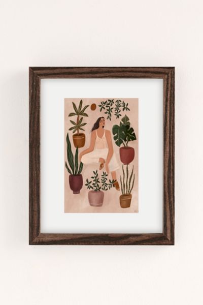 Maggie Stephenson One Is Good, More Is Better Art Print In Walnut Wood Frame