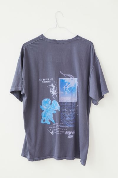 Boys Lie Dear Diary T-shirt Dress In Blue