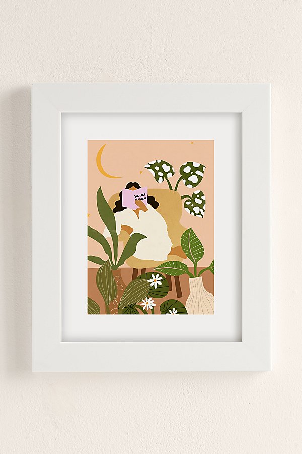 Alja Horvat Uo Exclusive You Are Magical Art Print In Modern White